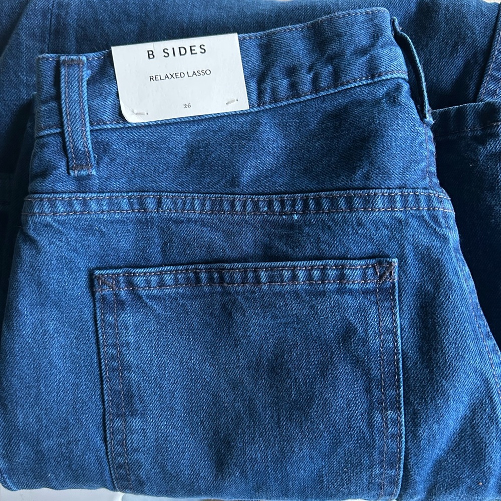 B Sides Relaxed Lasso Jeans